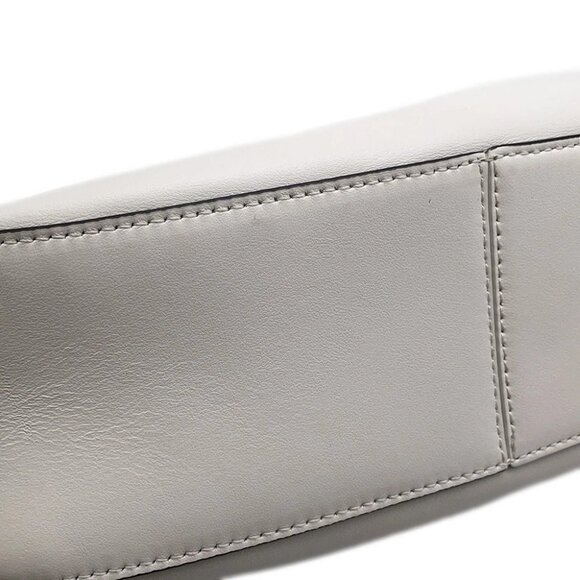 PRADA Tote Bag Leather White 1BG483 - Picture 6 of 14